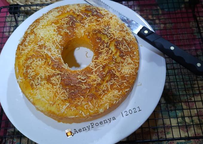 Resep Bolu tape singkong keju kismis 3 telur Anti Gagal