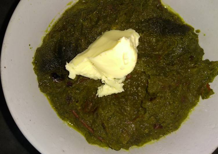 How to Prepare Super Quick Homemade Sarson saag