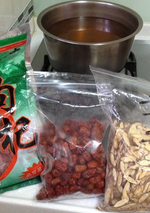 溫補養肝茶 的食譜成品照片