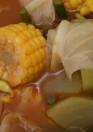 Foto resep Sayur Asem Bumbu Merah