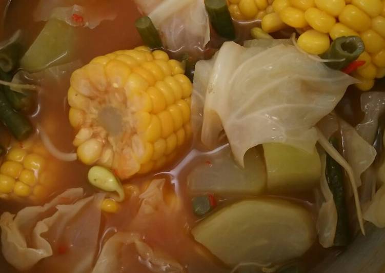 Langkah Mudah untuk Menyiapkan Sayur Asem Bumbu Merah Anti Gagal