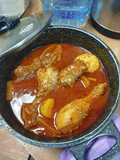 NIGERIAN KARI AYAM DENGAN KENTANG (NIGERIAN CHICKEN CURRY WITH POTATOES)