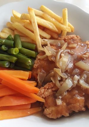 Foto resep Crispy Chicken Steak