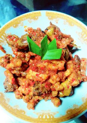 Foto resep Sambal goreng ati ampela tempe