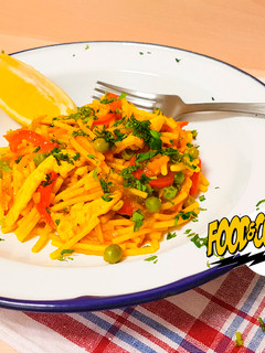 Una foto de Fideos a la Cazuela