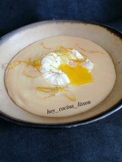 Una foto de Crema de alubias blancas