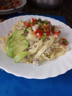 Una foto de Pasta veraniega