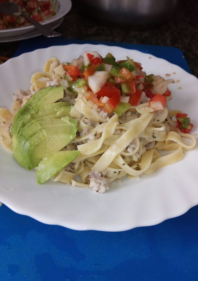 Una foto de Pasta veraniega