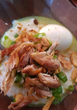 Foto resep Bubur ayam gurih magig com