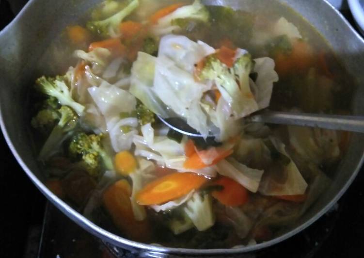 Resep Sayur sop brokoli Lezat
