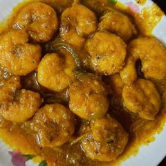 A picture of Prawn curry.