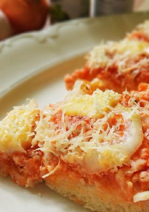 Foto resep Pizza eggless no knead