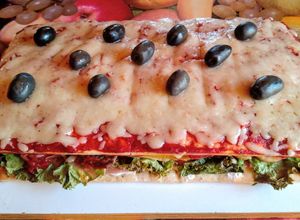 Una foto de Lomo pizza rettangolo