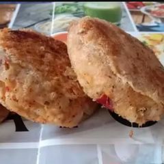 A picture of Potato cutlet.