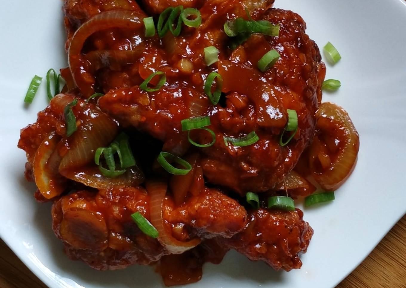Resep Korean Spicy Chicken yang Enak Banget