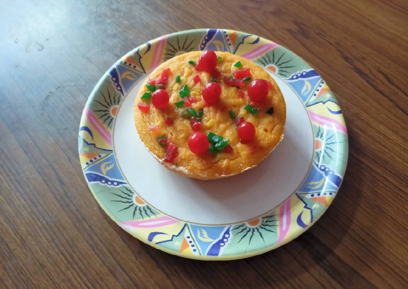 Semolina mango Cake