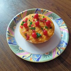 Semolina mango Cake A picture of Semolina mango Cake.