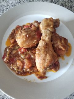 Una foto de Muslitos de pollo al la cerveza