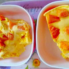 A picture of Mango ice cream.