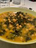 Tuscan Kale, Chickpea, and Cannellini Bean Soup