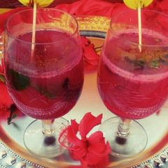 A picture of Hibiscus Thandai.