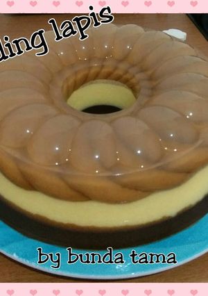 Foto resep Puding Regal 3 lapis