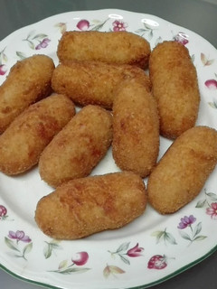 Una foto de Croquetas de merluza. Thermomix
