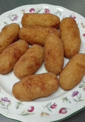 Foto principal de Croquetas de merluza. Thermomix