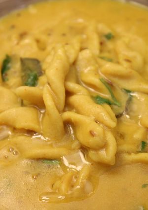 A picture of Leftover Dal Recipe - Dal Pasta.