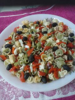 Una foto de Ensalada de pasta