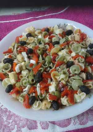 Una foto de Ensalada de pasta