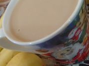 Una foto de atole de frutas