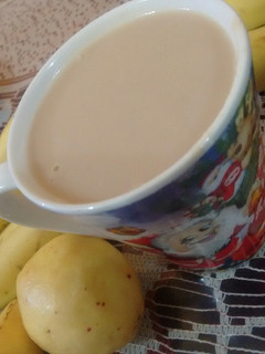 Una foto de Atole de guayaba