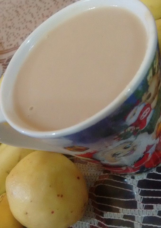 Una foto de Atole de guayaba