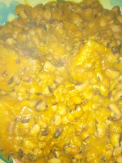 A picture of Beans porridge.