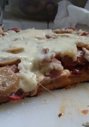 Foto resep Pizza teflon simple