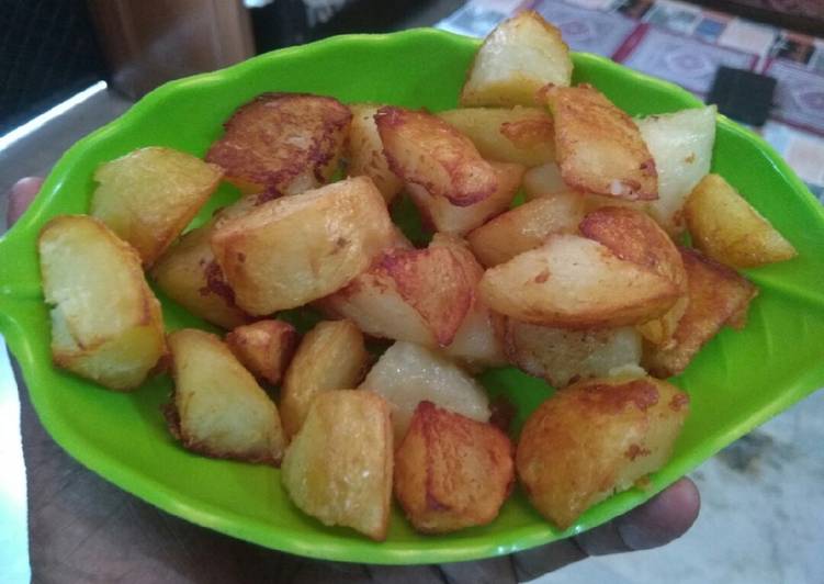 Recipe of Super Quick Homemade Fried Potato chat