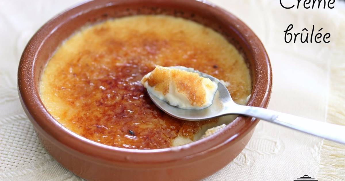 Crème brûlée Receta de Las recetas de Masero- Cookpad