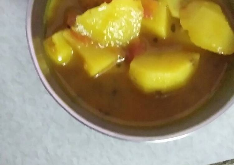 How to Prepare Super Quick Homemade Aloo ki besan wali sabzi