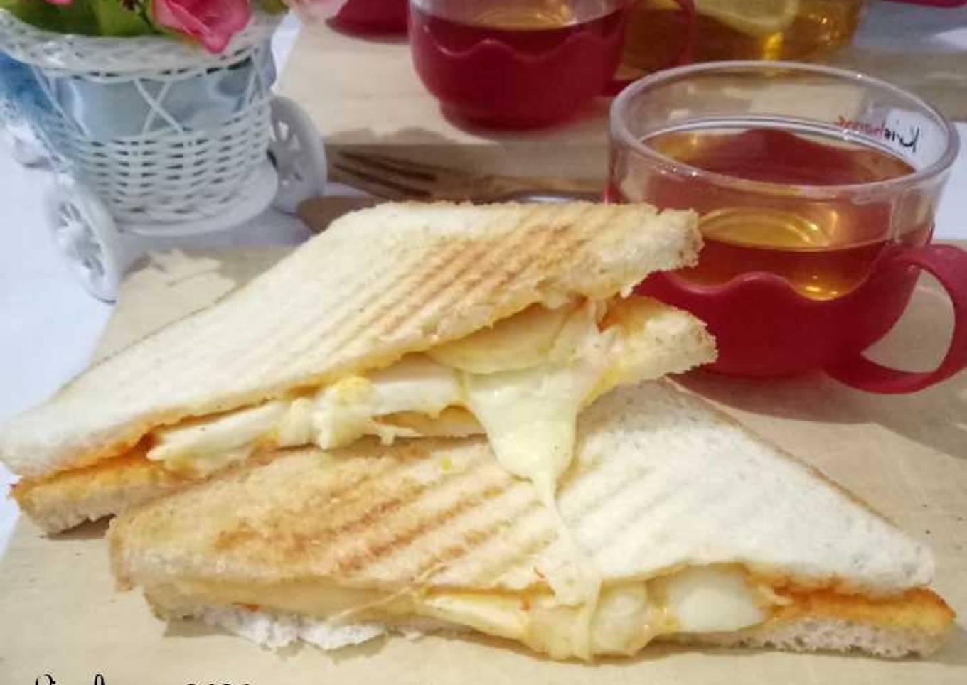 Resep Egg Melt Sandwich Anti Gagal