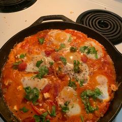 A picture of Yummy Shakshuka with Feta.