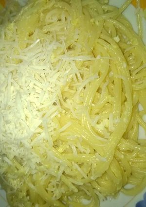 Une photo de Spaghettis aux œufs
