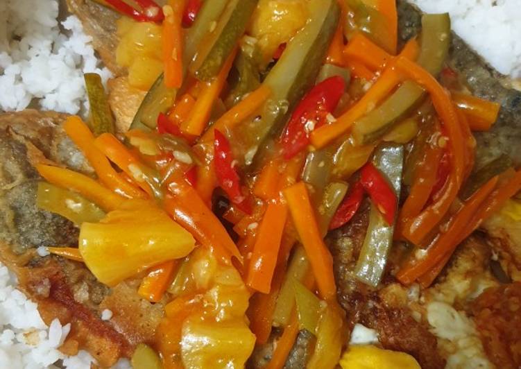 Resep Ikan asam manis Lezat