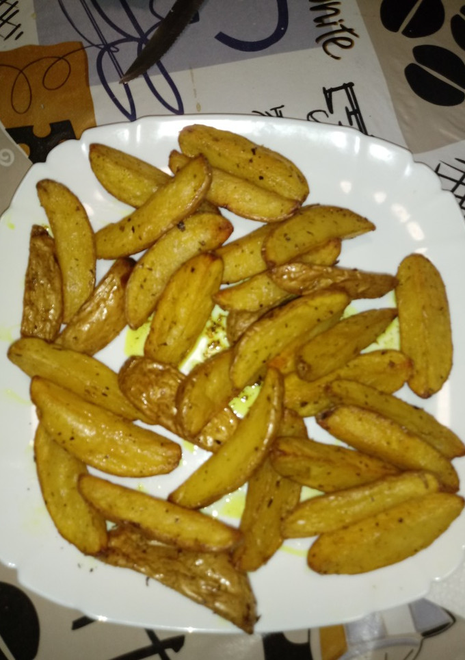 Una foto de Patatas especiadas en la cecofry 4D