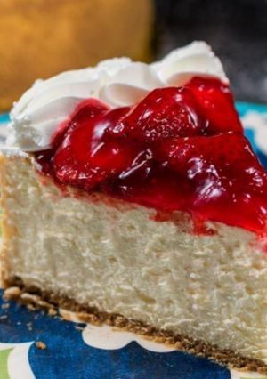 Una foto de Receta de cheesecake