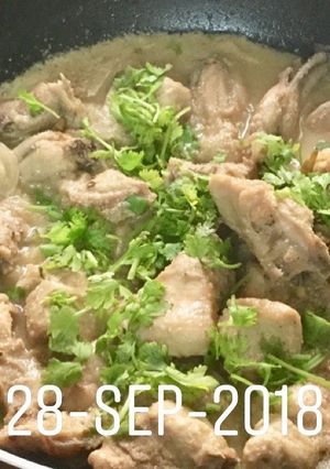 A picture of Posto Chicken/ Chicken with poppy seed.