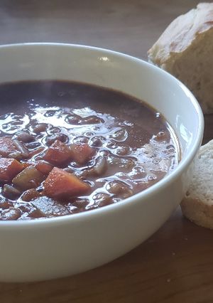 A picture of Lentil Soup.