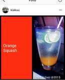 Orange squash