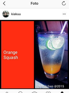 Foto resep Orange squash