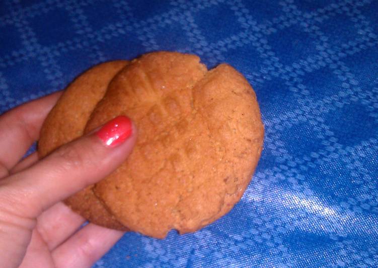 Simple Way to Make Favorite Easiest Peanut Butter cookies!! NO FLOUR!!:-)